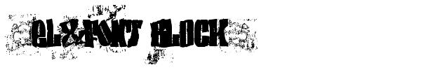 (el&font BLOCK) font preview